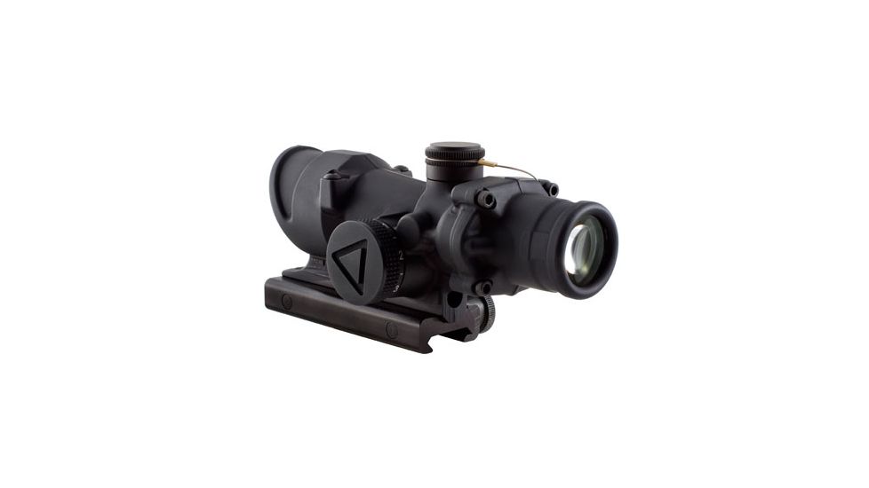 Trijicon ACOG TA02 LED 4x32mm Rifle Scope, Black, Red Crosshair .223 / 5.56x45mm Reticle, MOA Adjustment, 100190