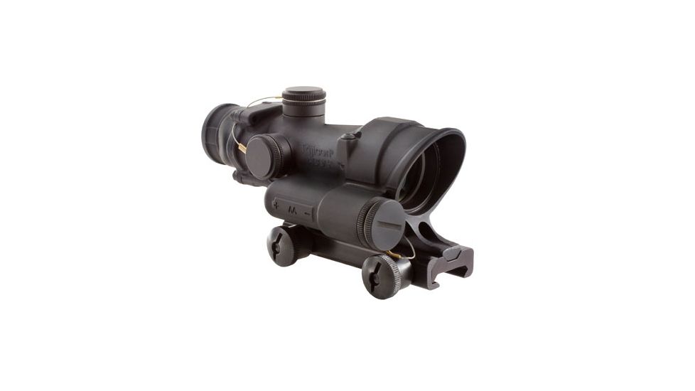 Trijicon ACOG TA02 LED 4x32mm Rifle Scope, Black, Red Crosshair .223 / 5.56x45mm Reticle, MOA Adjustment, 100190