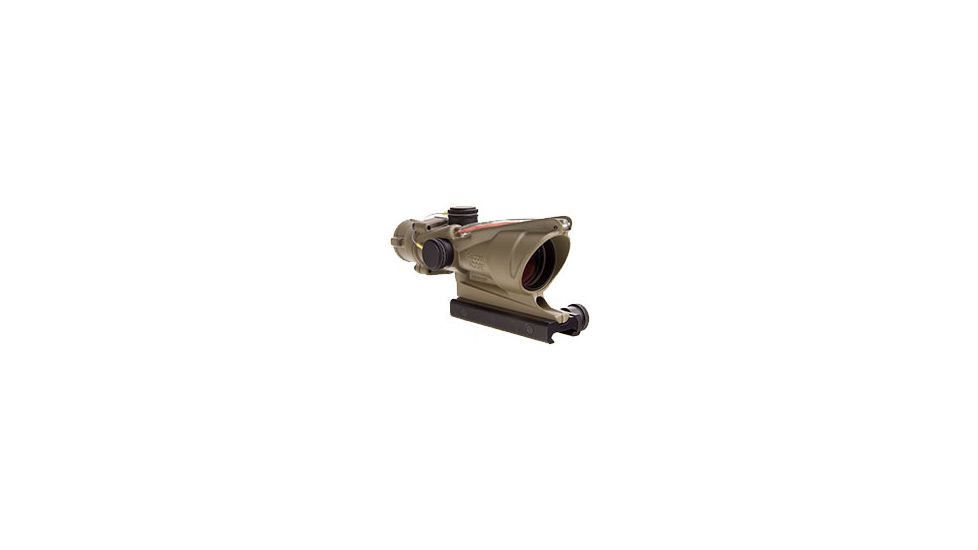 Trijicon ACOG TA31 4x32mm Rifle Scope, Flat Dark Earth, Illum Green Horseshoe/Dot .223 / 5.56x45mm Reticle, MOA Adjustment, 100367