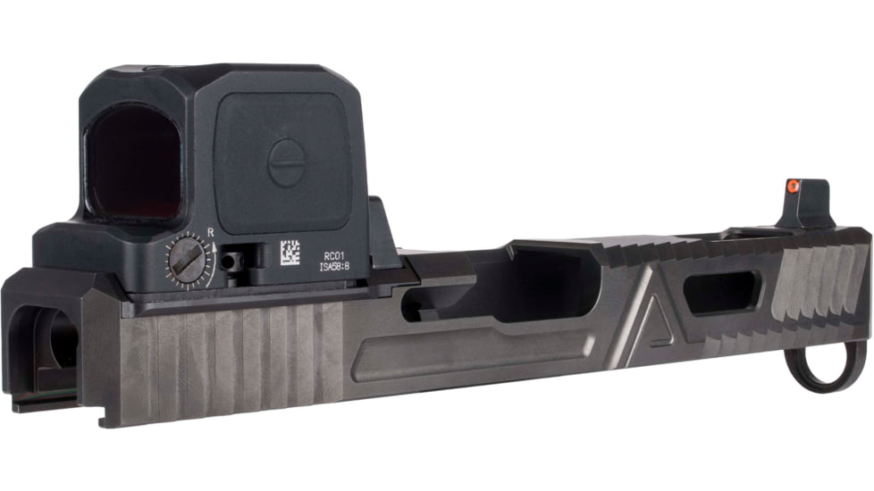 Trijicon Agency AOS and Zev Style Cuts RCR Red Dot Sight Mount, Black, AC32127