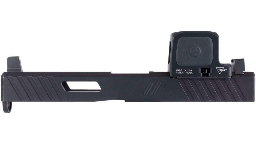 Trijicon Agency AOS and Zev Style Cuts RCR Red Dot Sight Mount, Black, AC32127