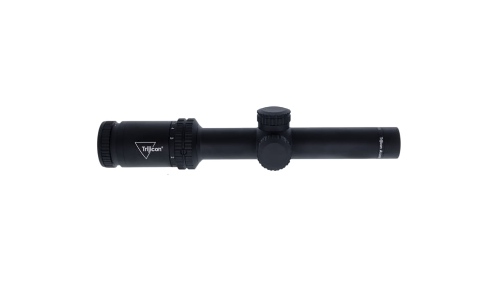 Trijicon Ascent 1-6x24mm Rifle Scope, 30mm Tube, Second Focal Plane, BDC Target Holds Reticle, Matte Black, AT624-C-2800003
