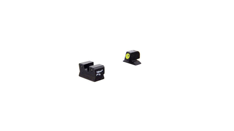 Trijicon Beretta 90-Two Hd-Night Sight Set-Yellow Front Outline BE112Y