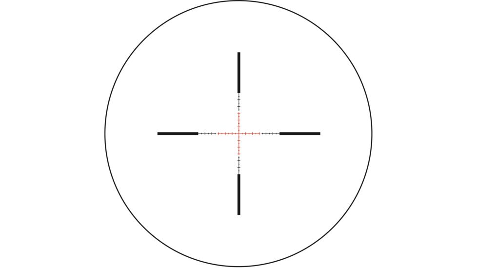 Trijicon Credo CR424 1-4x24mm Rifle Scope, 30 mm Tube, Second Focal Plane, Black, Red MRAD Ranging Reticle, Mil Rad Adjustment, 2900011