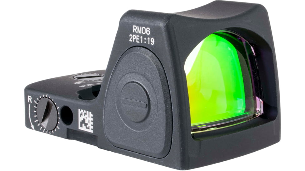 Trijicon Dual Defense RMR Type 2 1x Reflex Red Dot Sight w/ M17/18 Mount, No Tritium, 1x, 3.25 MOA Reticle, Black, RM06-C-700817