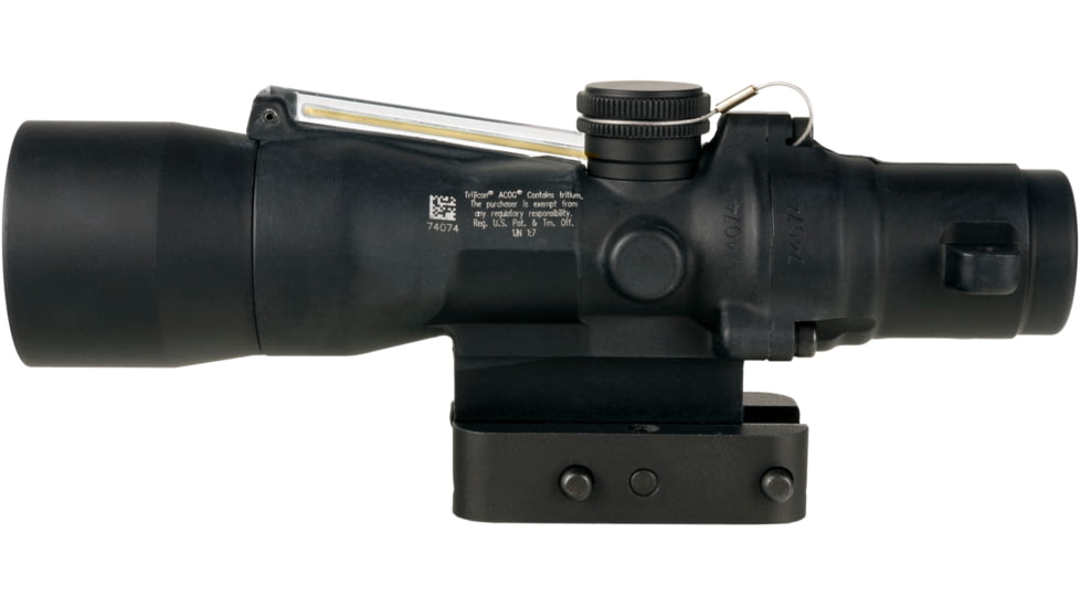 Trijicon Dual Illuminated Compact ACOG Scope, 3x30 mm, 300BLK 115/220gr. Amber, Crosshair Reticle, Matte Black, 400381