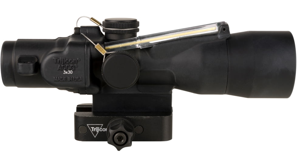 Trijicon Dual Illuminated Compact ACOG Scope, 3x30 mm, 300BLK 115/220gr. Amber, Crosshair Reticle, Matte Black, 400381