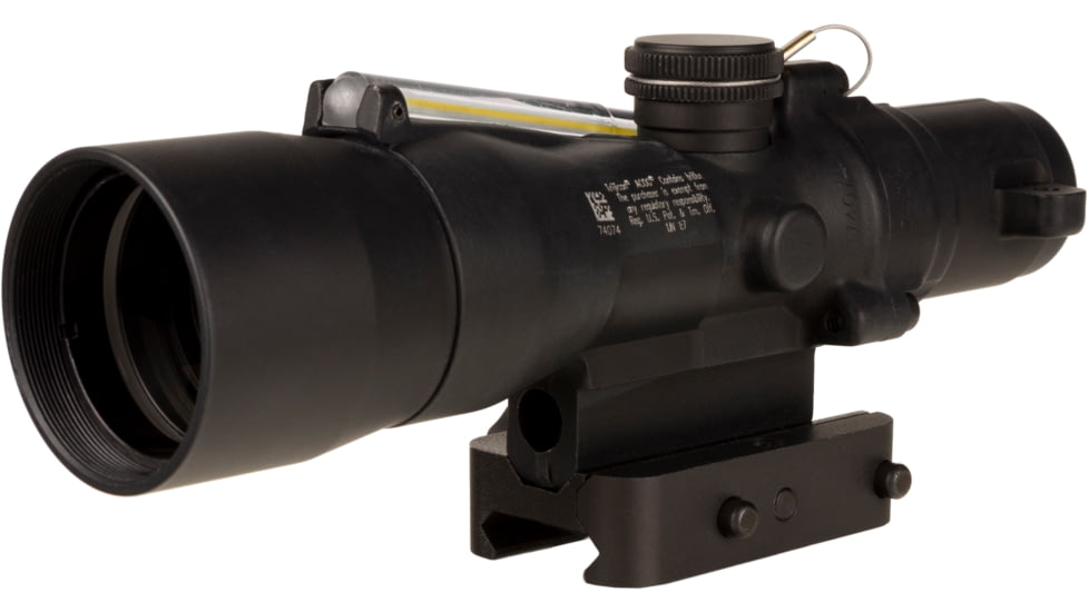 Trijicon Dual Illuminated Compact ACOG Scope, 3x30 mm, 300BLK 115/220gr. Amber, Crosshair Reticle, Matte Black, 400381