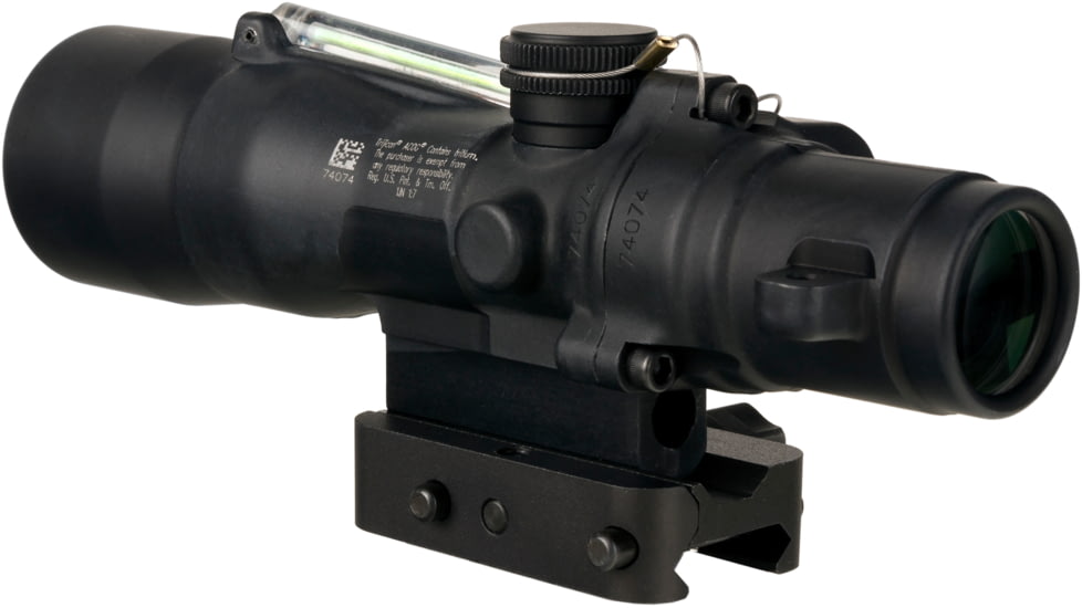 Trijicon Dual Illuminated Compact ACOG Scope, 3x30 mm, .223/69gr. Remington Green, Crosshair Reticle, Matte Black, 400368