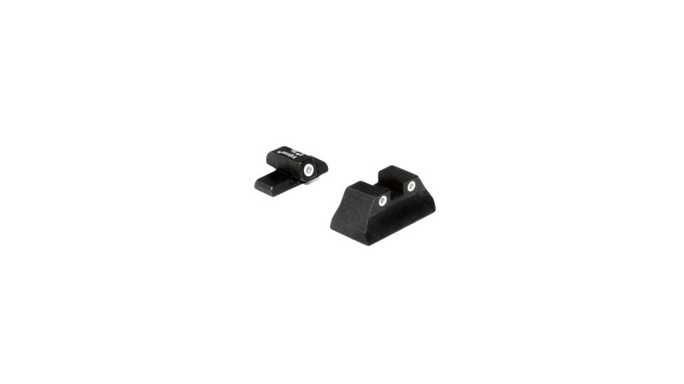 Trijicon Bright &amp; Tough H&amp;K USP Compact 3 Dot Green Front &amp; Yellow Rear Night Sight Set