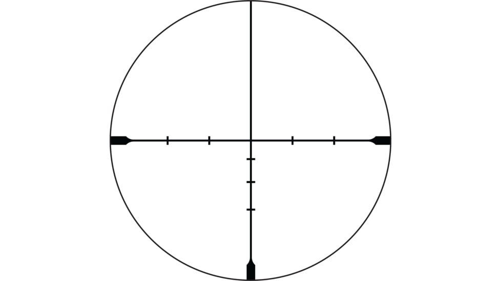 Trijicon Huron 4-16x50mm Rifle Scope, 30mm Tube, Second Focal Plane, BDC Hunter Holds Reticle, Satin Black, HR1650-C-2700009