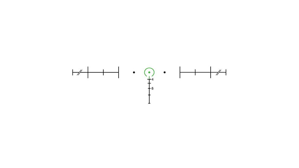 Trijicon ACOG TA02 LED 4x32mm Rifle Scope, Black, Green Horseshoe/Dot .223 / 5.56x45mm Reticle, MOA Adjustment, 100392