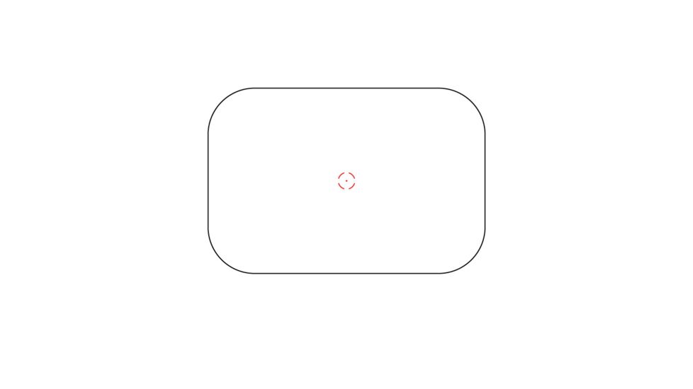 Trijicon Illuminated Red MGRS-D-2300002 MOA Segmented Circle Reticle