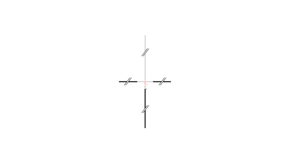 Trijicon ACOG TA02 LED 4x32mm Rifle Scope, Black, Red Crosshair .223 / 5.56x45mm Reticle, MOA Adjustment, 100190