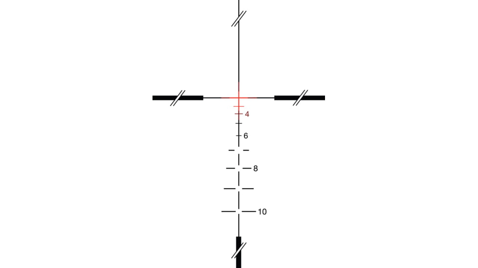 Trijicon Illuminated Red TA11-D-100204 Crosshair Reticle