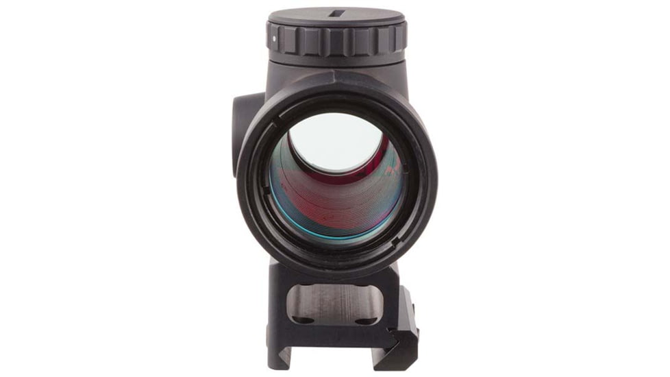 Trijicon MRO 1x25mm Adjustable Red Dot Sight, 2MOA Dot Reticle, Angled Glass, Black w/MRO Full Co-Witness Mount, MRO-C-2200005