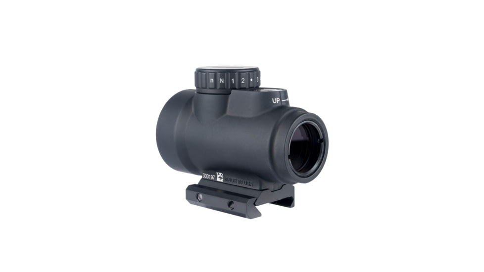 Trijicon MRO SD 1x25mm Reflex Green Dot Sight, 2.0 MOA Adjustable Green Dot, with Low Mount, Black, MRO-C-2200331