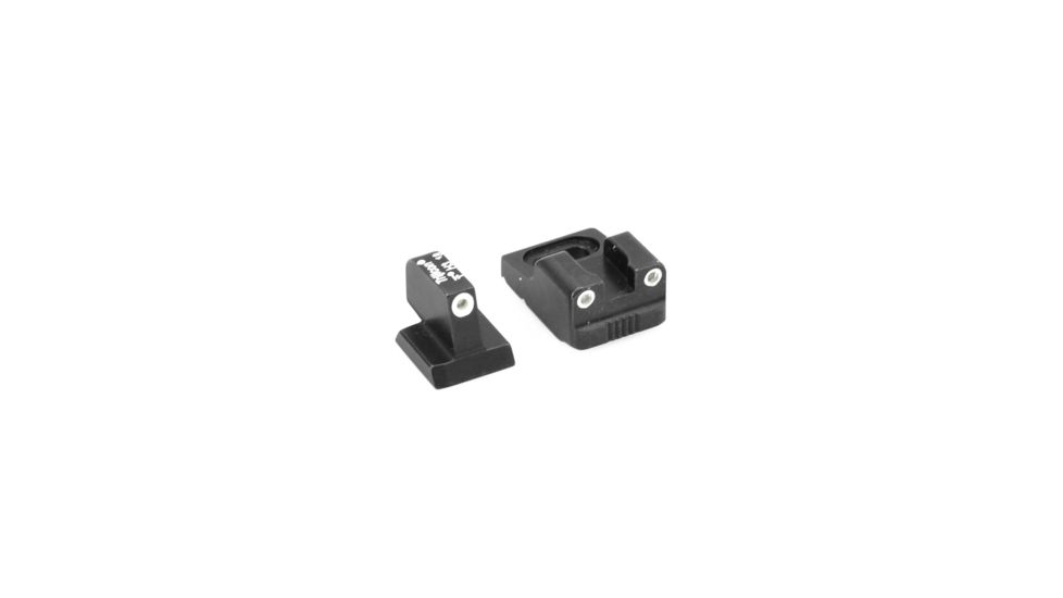 Trijicon Bright &amp; Tough Night Sight Set, Green Front &amp; Green Rear for Remington - RE01