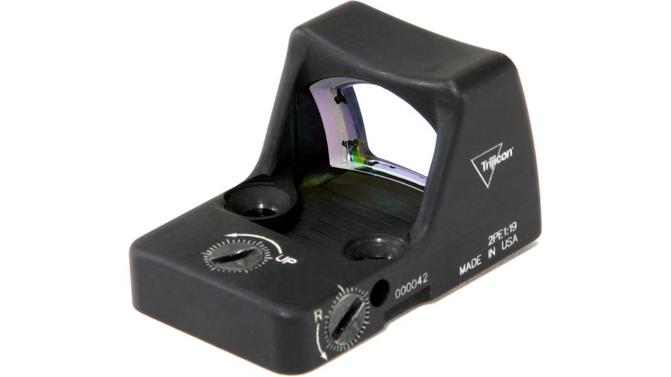 Trijicon RM01 RMR Type 2 LED Red Dot Sight, 3.25 MOA Red Dot, No Mount, Hard Anodized, Black, RM01-C-700600