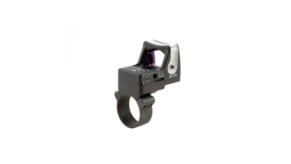 Trijicon RMR Dual Illuminated Reflex Sight, 12.9 MOA Amber Triangle, RM36 Mount, Black, 700058
