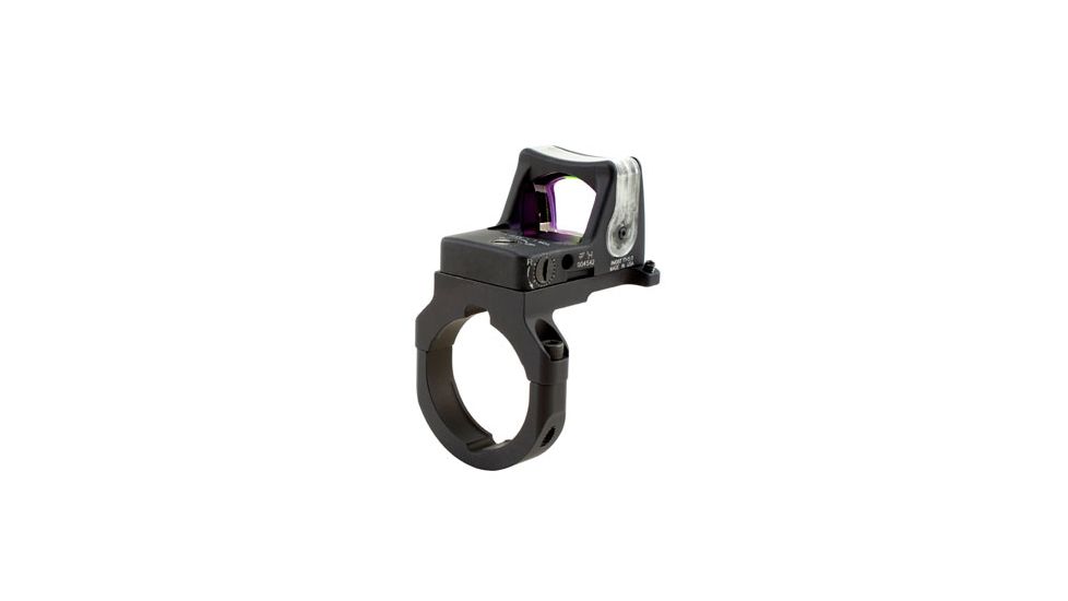 Trijicon RMR Dual Illuminated Reflex Sight, 12.9 MOA Amber Triangle, RM38 Mount, Black, 700059