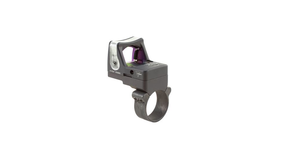 Trijicon RMR Dual Illuminated Reflex Sight, 12.9 MOA Amber Triangle, RM36 Mount, Black, 700058