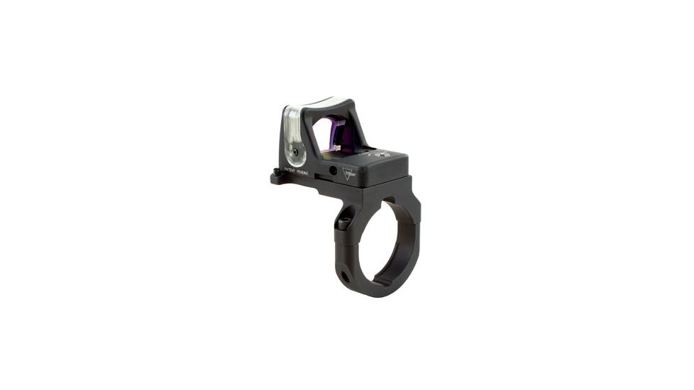 Trijicon RMR Dual Illuminated Reflex Sight, 12.9 MOA Amber Triangle, RM38 Mount, Black, 700059