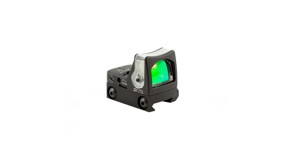 Open Box, Dealer Demo, Trijicon RMR Dual Illuminated Reflex Sight, 12.9 MOA Amber Triangle, RM33 Mount, Black, 700054