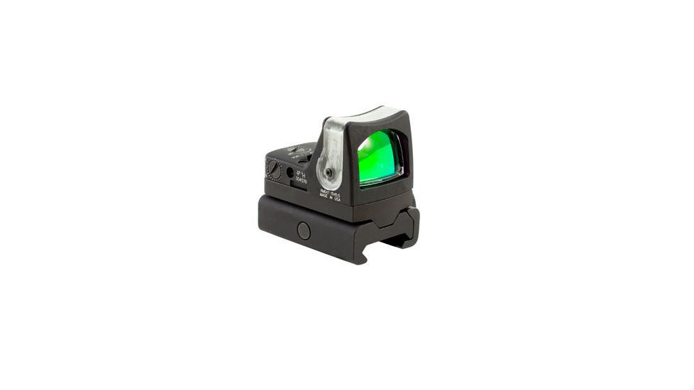 Trijicon RMR Dual Illuminated Reflex Sight, 12.9 MOA Amber Triangle, RM34W Mount, Black, 700056