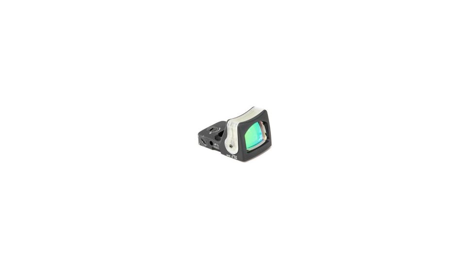 Open Box, Dealer Demo, Trijicon RMR Dual Illuminated Reflex Sight, 12.9 MOA Amber Triangle, No Mount, Black, RM08A