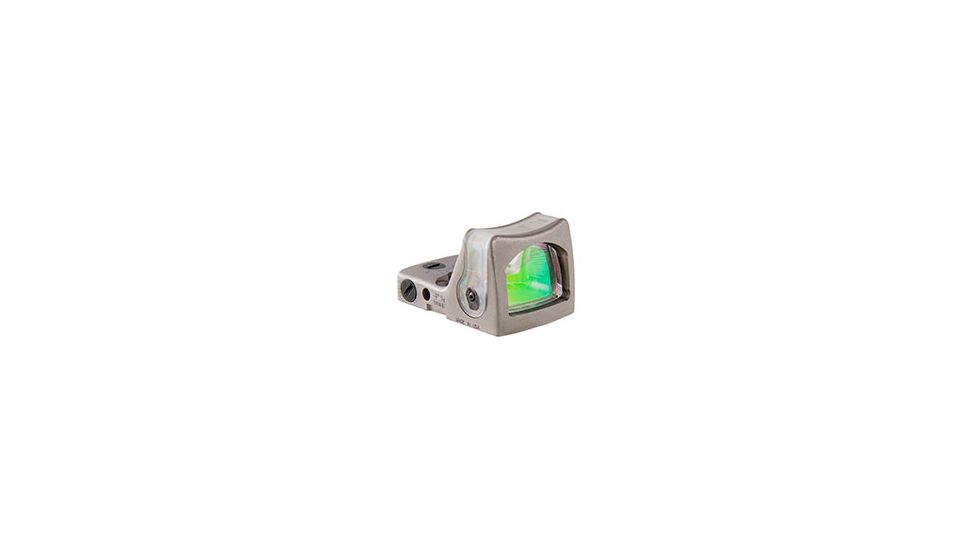 Trijicon RMR Nickel Boron Dual Illum. Sight - 12.9 MOA Green Triangle RM08-C-700066