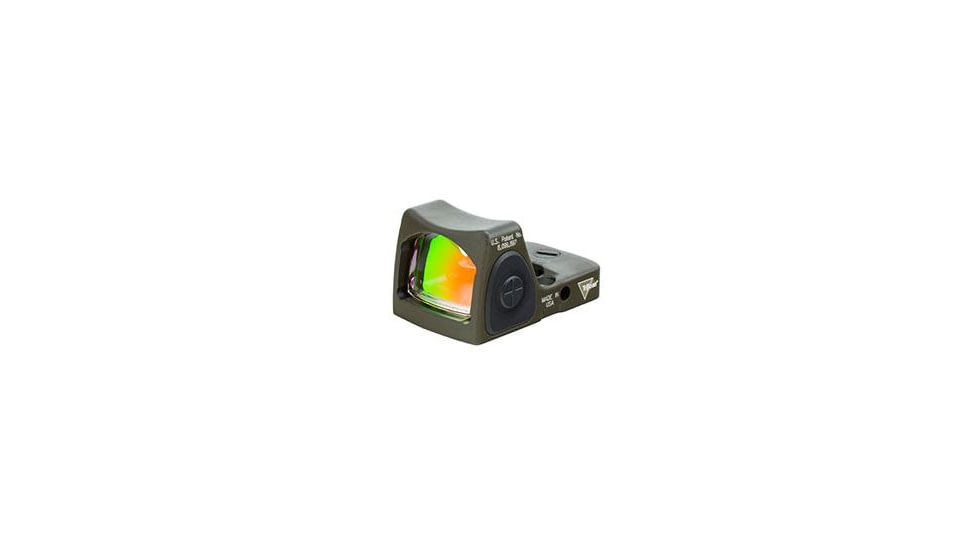 Trijicon RMR Night Sight, Adjustable LED Sight - 6.50 MOA Red Dot-CK-ODG 700236
