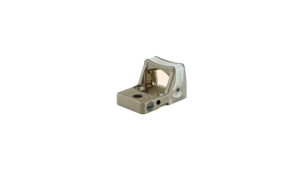 Trijicon RMR Dual Illuminated Reflex Sight, 9.0 MOA Green Dot, No Mount, FDE, 700210