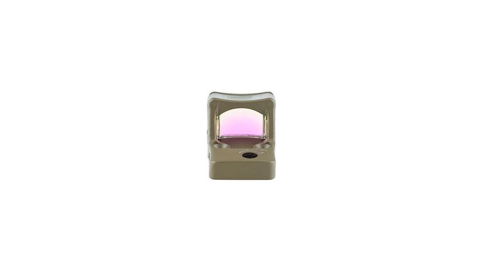 Trijicon RMR Dual Illuminated Reflex Sight, 9.0 MOA Green Dot, No Mount, FDE, 700210