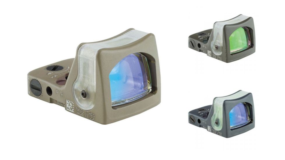 Trijicon RMR Red Dot Sight, FDE, ODG, Sniper Gray