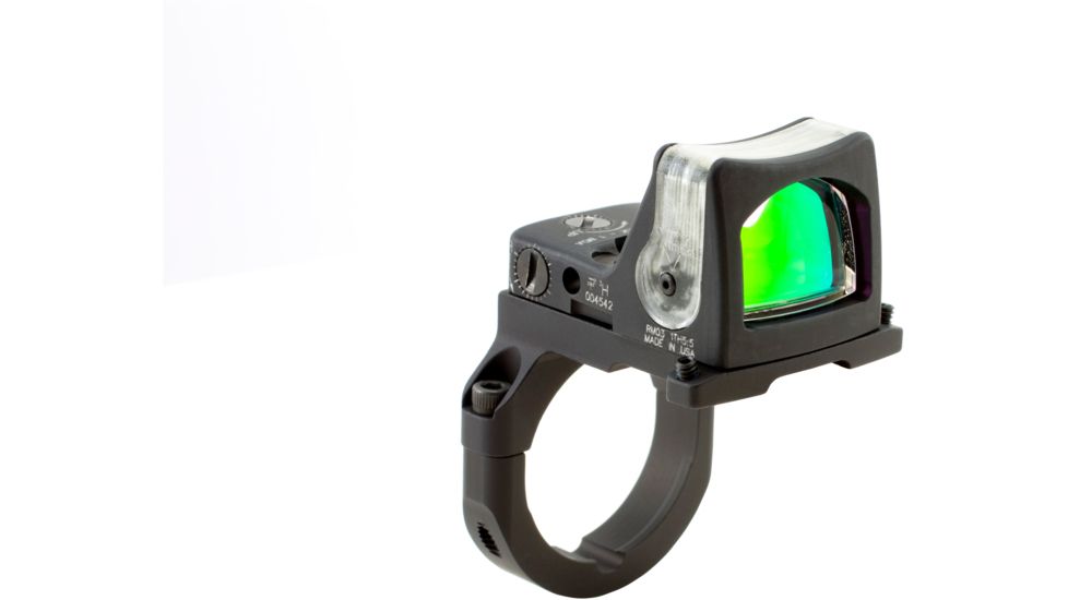Trijicon RM03 RMR Dual Illuminated Reflex Sight, 13 MOA Amber/Gold Dot, RM38 Mount, Matte, Black, 700020