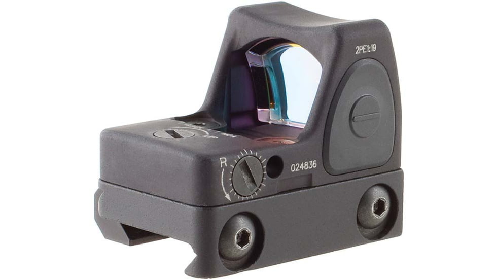 Trijicon RM06 RMR Type 2 Adjustable LED Red Dot Sight, 3.25 MOA Red Dot, RM33 Mount, Matte, Black, RM06-C-700673
