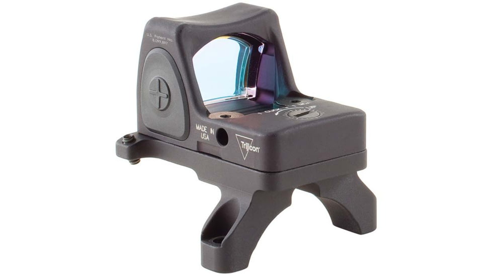 Trijicon RM06 RMR Type 2 Adjustable LED Red Dot Sight, 3.25 MOA Red Dot, RM35 Mount, Matte, Black, 700676