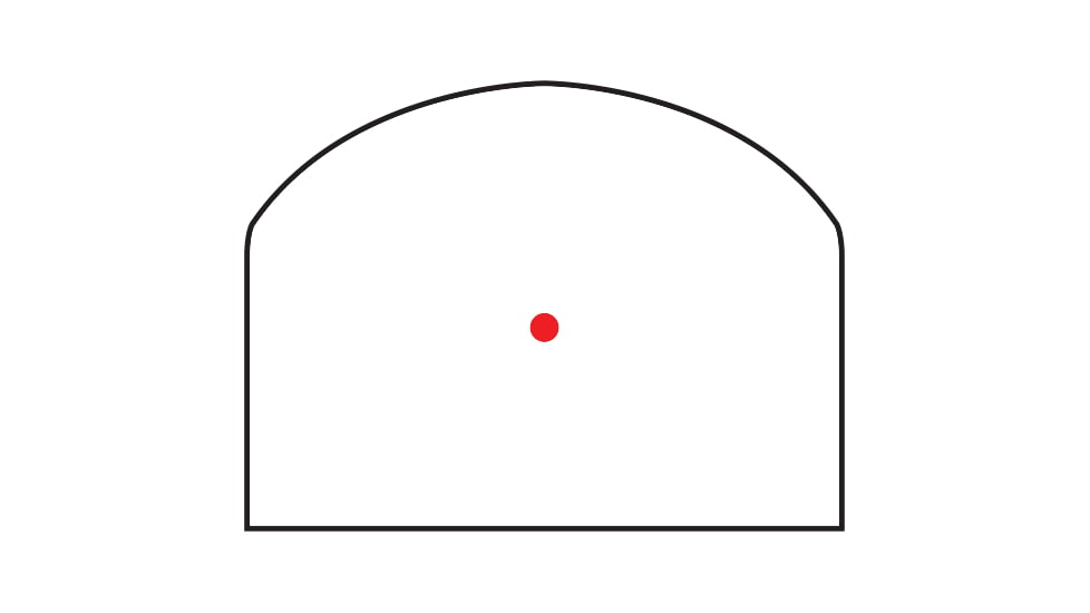 Trijicon RM06 RMR Type 2 Adjustable LED Red Dot Sight, 3.25 MOA Red Dot, No Mount, Matte, Black, RM06-C-700672