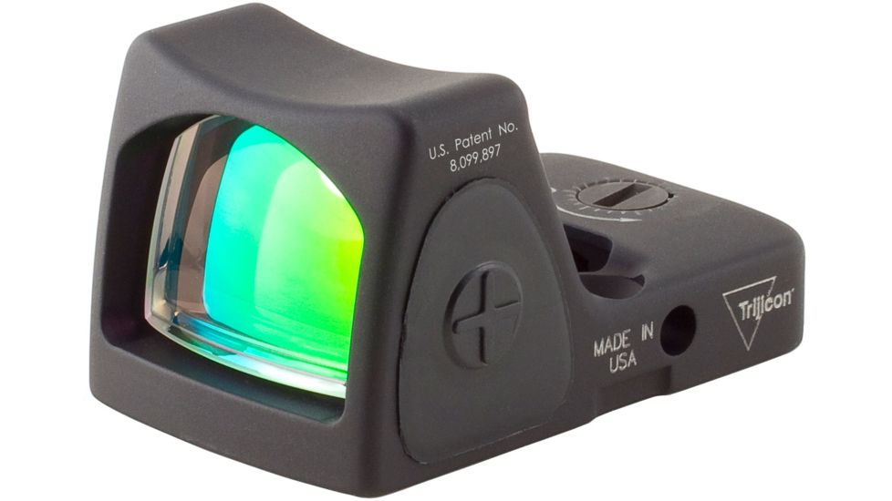 Trijicon RMR Type 2 Adjustable Red Dot Sight, 6.5 MOA Red Dot, No Mount, Black, RM07-C-700679