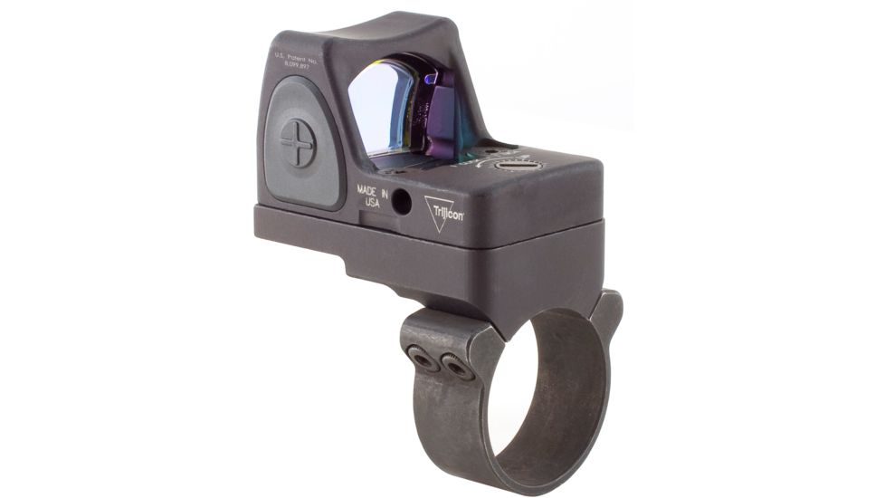 Trijicon RMR Type 2 Adjustable Red Dot Sight, 6.5 MOA Red Dot, RM36 Mount, Black, 700684