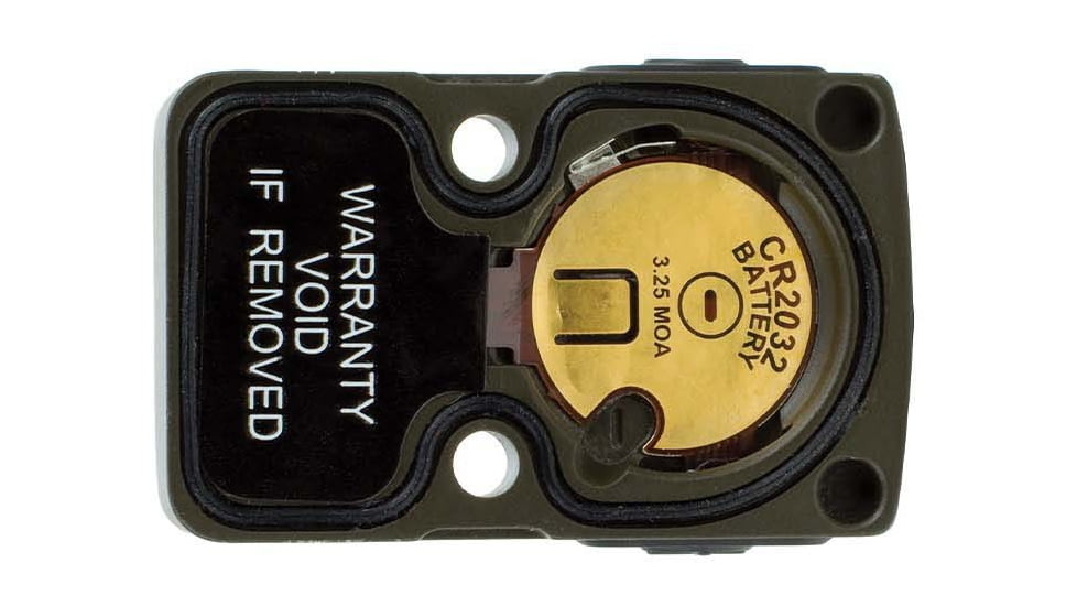 Trijicon RMR Type 2 Reflex Sight, 1 MOA Red Dot, No Mount, OD Green, 700744