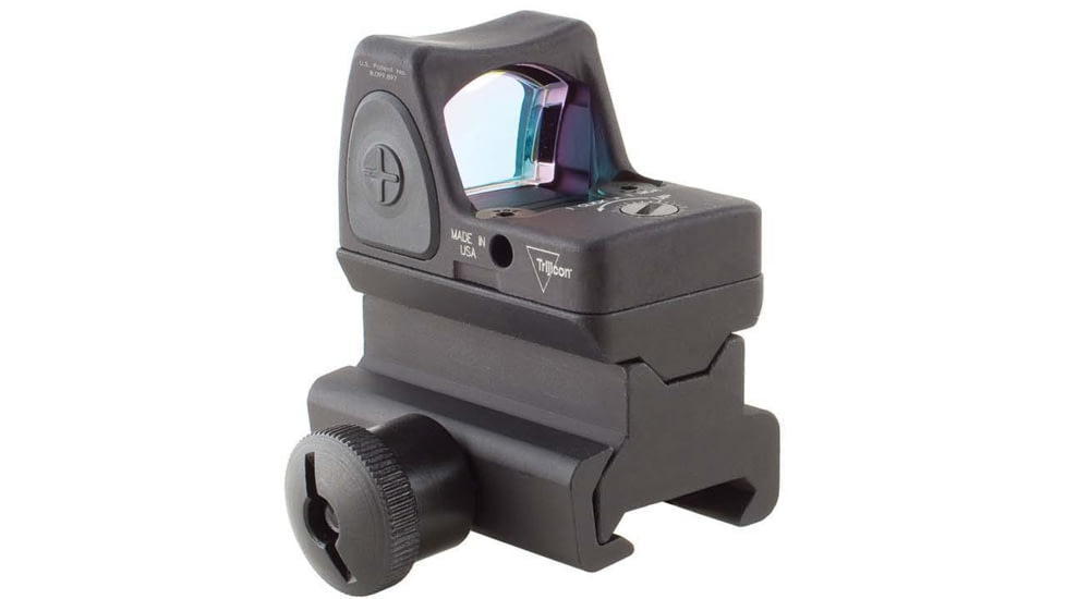 Trijicon RMR Type 2 Reflex Sight, 1 MOA Red Dot, RM34 Mount, Black, RM09-C-700750