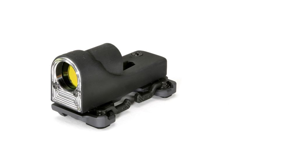 Trijicon RX01-23 Reflex 6.5 MOA Amber Dot Sight, Black w/ ARMS #15 Throw Lever Mount