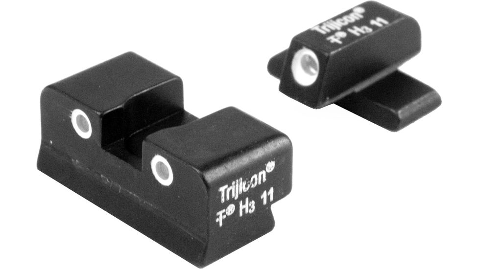 Trijicon Bright &amp; Tough 3 Dot Night Sight Set, Green Front &amp; Rear, Springfield XD-9, XD-40, XD-45 &amp; XD-357, SP01