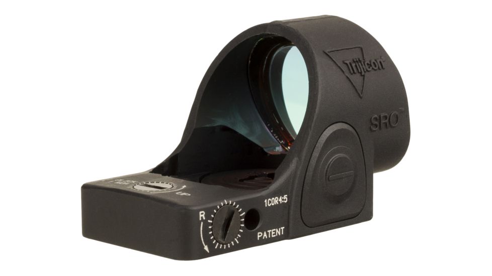 Trijicon SRO Adjustable LED Red Dot Sight,1x, 5.0 MOA Dot Reticle, 2500003