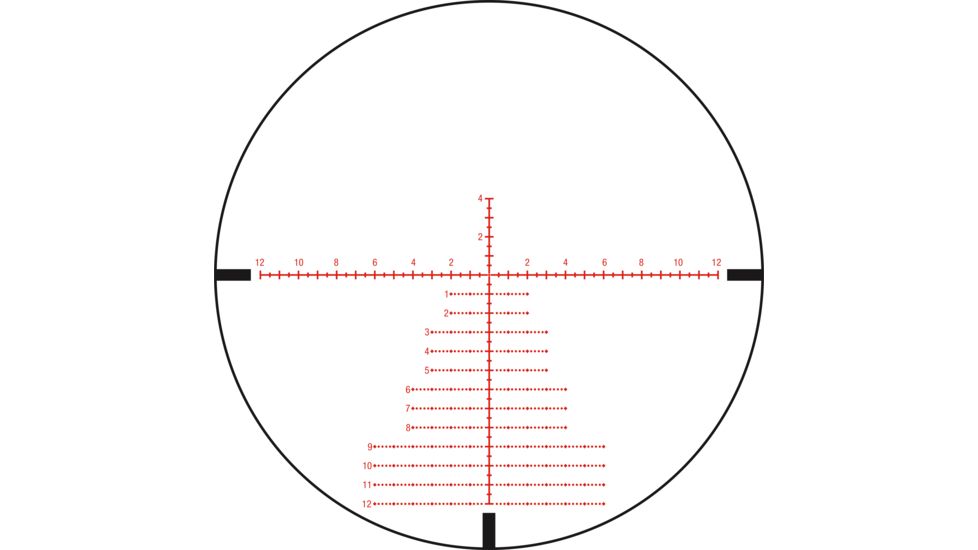 Trijicon Tenmile TM3056 4.5-30x56mm Rifle Scope, 34 mm Tube, First Focal Plane, Black, Green/Red MRAD Precision Tree Reticle, Mil Rad Adjustment, 3000013