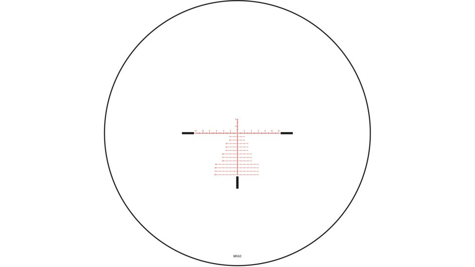 Trijicon Tenmile TM3056 4.5-30x56mm Rifle Scope, 34 mm Tube, First Focal Plane, Black, Green/Red MRAD Precision Tree Reticle, Mil Rad Adjustment, 3000013