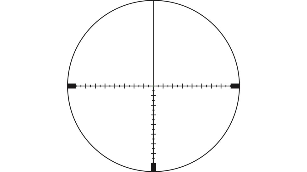 Trijicon Tenmile HX TMHX2450 6-24x50mm Rifle Scope, 30 mm Tube, Second Focal Plane, Black, Green MOA Ranging Reticle, MOA Adjustment, 3000004
