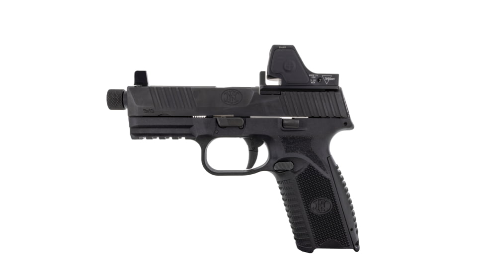 Trijicon Trijicon Bright &amp; Tough SRO/RMR HD Mount/Integrated Night Sight Set, No Tritium, for FN 509, Black, FN404-C-601158